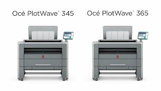 Océ PlotWave 345 and 365 Product Demonstration