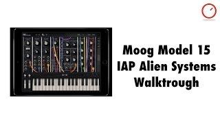 Moog Model 15 Synthesizer IAP: Alien Systems Walkthrough