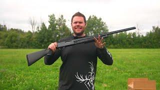 Mossberg Maverick 88 12 Gauge Pump Action SHOTGUN First SHOT Review!