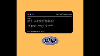 PHP Date Time- Get difference in days between two dates