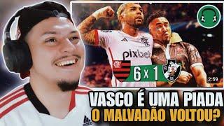  6x1 - FLAMENGO HUMILHA O VASCO - O IMPOSSÍVEL NÃO HÁ (pro Vasco ) | FutParódias | REACT