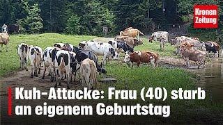 Kuh-Attacke: Frau (40) starb an eigenem Geburtstag | krone.tv NEWS