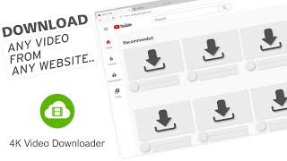 How to download Youtube Videos || 4k video downloader || from any website