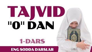 TAJVID darslari | 1 - DARS // #tajvid qoidalari #Qiroat