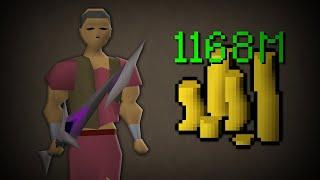 I Made 1,168,000,000 In 1 Day From Scratch In OSRS