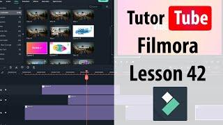 Filmora Tutorial - Lesson 42 - Importing Audio and Adjusting Audio Volume