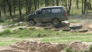 The Springs 4x4:  LWB L400 over massive tyres