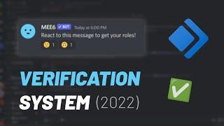 EASY Discord VERIFICATION SYSTEM Setup (2024 - Updated)