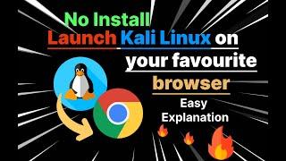  Run Kali Linux in Your Browser | No Installations, Just Click and Learn! 