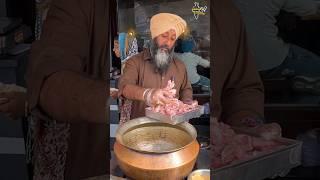 Amritsar Sardarji Selling Hyderabadi Style Chicken Dum Biryani Making Rs. 150 #punjabifood #shorts