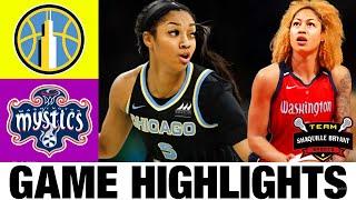 Chicago Sky vs Washington Mystics Highlights (First Half) | Women's Basketball | 2024 WNBA