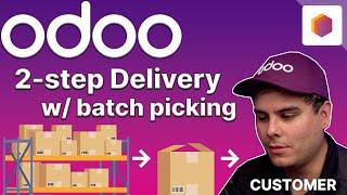 2-Step Delivery with Batch Picking | Odoo Inventory