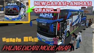 BUSSID NEW GARASI..!!  DAN PALING DICARI MODE AKAP | BUS SIMULATOR INDONESIA V3.5