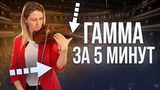 You already know how to play them! How to learn to play scales on the violin FAST?