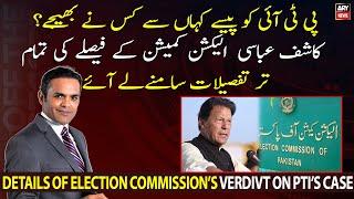 Complete details of Election Commission's verdict on PTI Foreign Funding Case