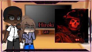 Kokujin no tenkousei react to hiroki as ghost | play in 1.5x