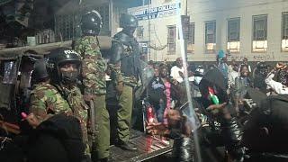 POLICE FACE HARD TIME AS GENZs MOVE OUT FROM UHURU PARK AFTER SABASABA REVOLUTION