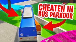 DE BESTE CHEAT ROUTE IN BUS PARKOUR !!! 