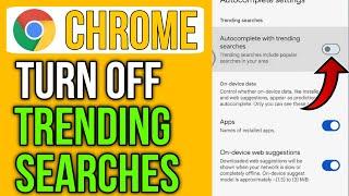 How To Turn Off Trending Searches On Google Chrome | Disable or Remove Trending Searches On Chrome