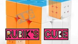 Rubik's Cube || Solved || By Parthiv Dutta