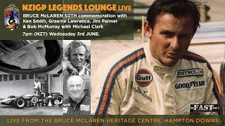 The Legends Lounge, Bruce McLaren 50 commemoration.