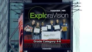 2016 ExploraVision Breaking the News on Toshiba Vision in Times Square