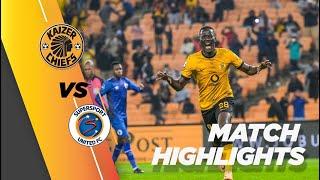 Highlights | Kaizer Chiefs vs. SuperSport United | 2022/2023 DStv Premiership