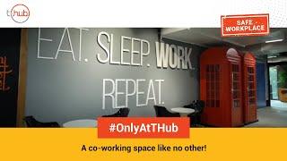 A Co-Working space like no other! #OnlyAtTHub