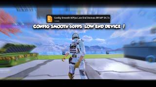 COD MOBILE SMOOTH 60FPS CONFIG | Low End Device + Fix Fps Drops BR MP