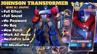 TERBARU - Script Skin Johnson Transformer No Password | Full Effect Voice | New Patch Mlbb