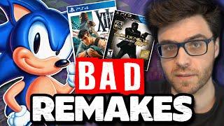 Bad Video Game Remakes and Remasters