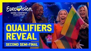 Second Semi-Final qualifiers reveal | Eurovision 2023 | #UnitedByMusic 