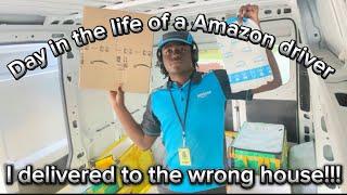 A day in the life of a Amazon delivery driver (I delivered to the wrong house)