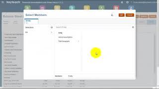 18 FCCS How to select Members in Oracle FCCS EPM Cloud Training