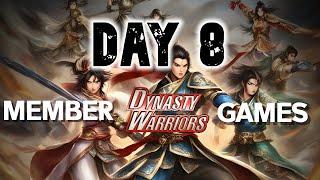 LIVESTREAMDynasty Warriors Member Games Day 8! - The Blood Stained Battlefield Harbors Danger..