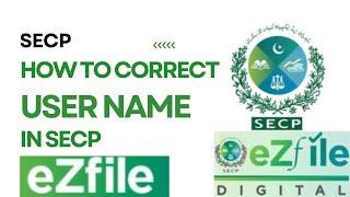 How to Correct Name in SECP eZfile | How to Correct Username in SECP | SECP Name Spelling Correction