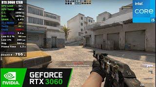 CS:GO : RTX 3060 12GB + i5 13600K