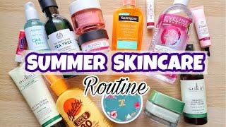 SUMMER SKINCARE ROUTINE || Morning and Night Skincare Routine