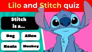  LILO & STITCH QUIZ  Spot the ODD ONE OUT!  Guess the Character by Emoji!  Disney Challenge!