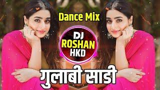 Gulabi Sadi - Dance Mix - Gulabi Sadi Dj Song - EDM Halgi Mix - Marathi Dj Song - DJ Roshan HKD