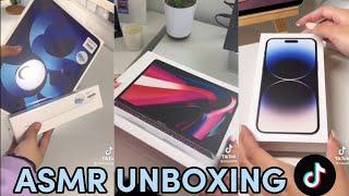 Asmr Unboxing Apple Products | Tiktok Compilation | 