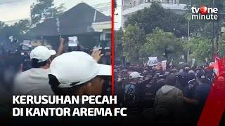 Protes Aremania Berujung Ricuh di Kantor Arema FC | tvOne Minute