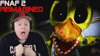 WITHERED CHICA EYES ME FOR DINNER | FNAF 2 REIMAGINED - NIGHT 4