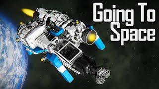 How to get to Space (for the first time) | Space Engineers Tutorial