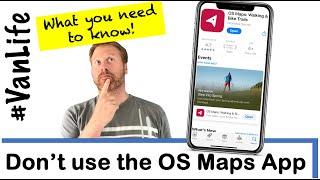 Don't use the OS Maps App until you've watched this!  Footpath Topo Map App Review