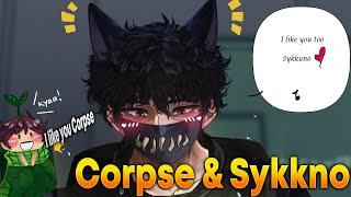 CORPSE KNOWS THAT SYKKUNO CAN'T INSULT SOMEONE | CORPSE AND SYKKUNO BROMANCE FOR 8 MINUTES