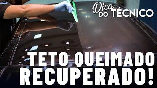 COMO RECUPERAR PINTURA QUEIMADA #DICAdoTECNICO