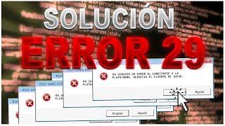 COMO SOLUCIONAR ERROR 29 DE VALORANT | *Ha surgido un problema al conectarse a la plataforma* 2024