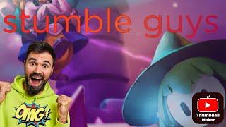 200 IQ play in stumble guys #gameplay #stumble guys