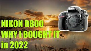 Nikon D800 | WHY I BOUGHT IT IN 2022